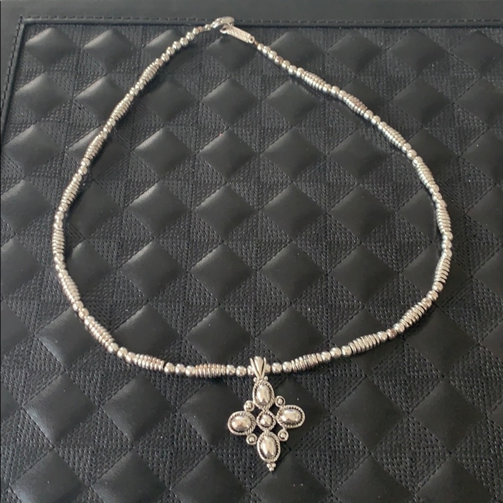 Napier heavy sliver necklace